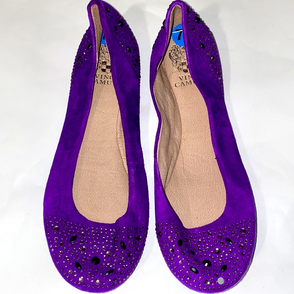 Purple 7.5 Vince Camuto Flats